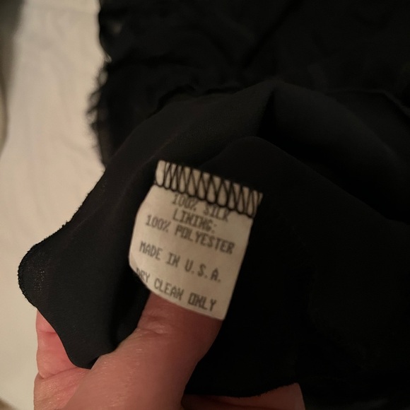 Bellablu Black Gauze Tank Size L - Picture 5 of 7